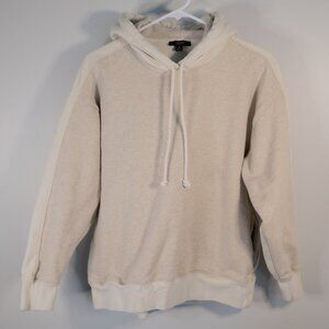 Woman's tan J. Crew hoodie